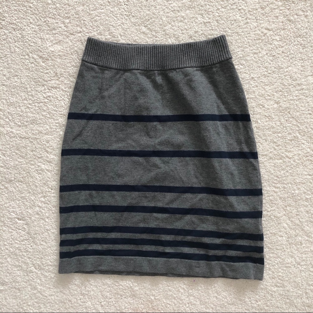 Rag and bone knit mini skirt with stripes